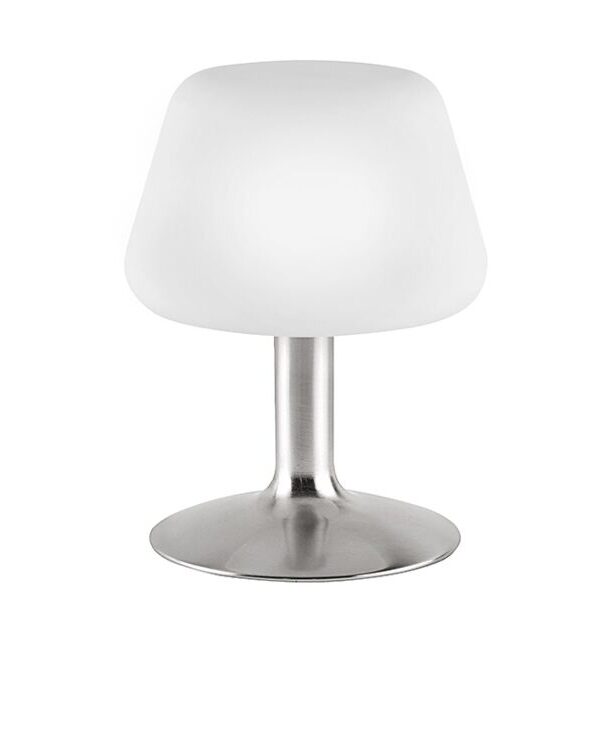 Table lamp steel with 3-step touch dimmer
