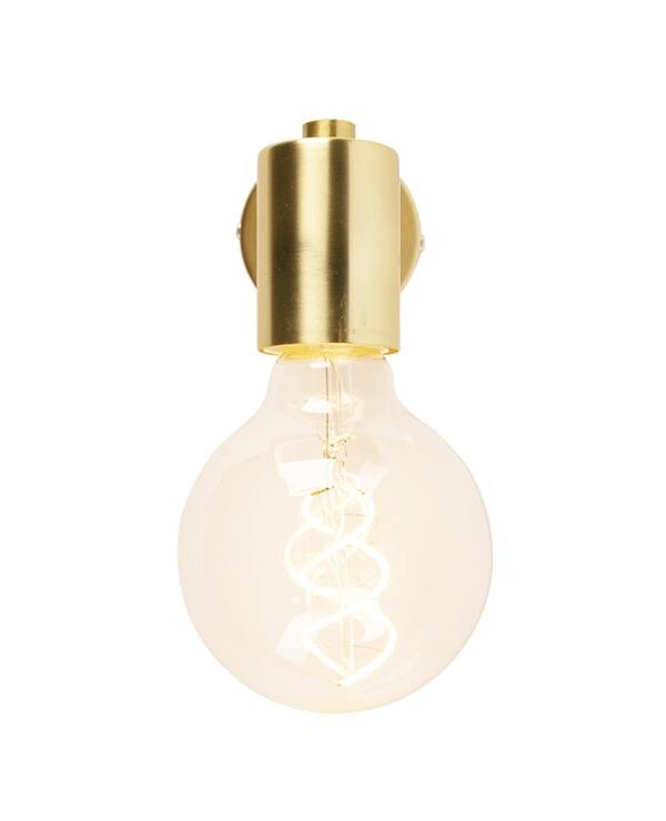 Art deco wall lamp gold