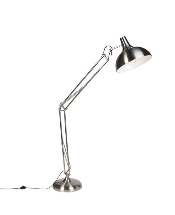 Design floor lamp steel