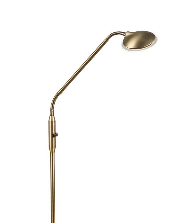 Modern floor lamp bronze